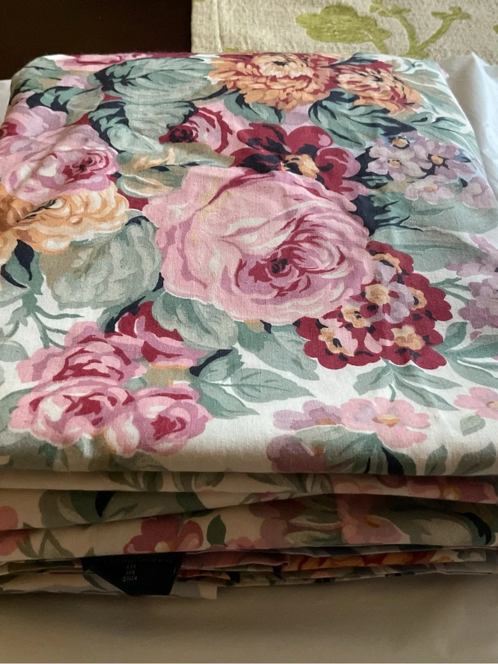 Vintage Ralph Lauren Allison KING Flat Sheet - NEW, USA
